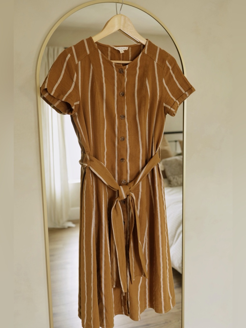 100% Cotton Button Down Dress